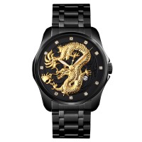 Годинник наручний Skmei 9193BKBK Black-Black
