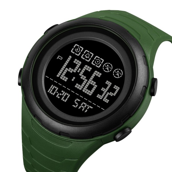 Годинник наручний Skmei 1674AGBK Army Green-black