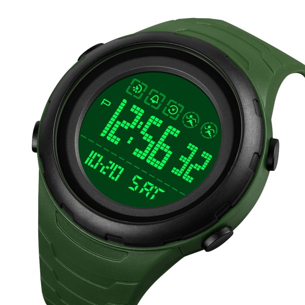 Годинник наручний Skmei 1674AGBK Army Green-black