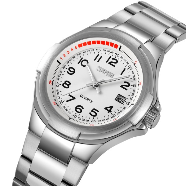Годинник наручний Skmei 9320SIWT Silver-White