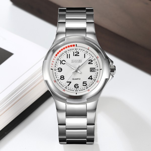 Годинник наручний Skmei 9320SIWT Silver-White