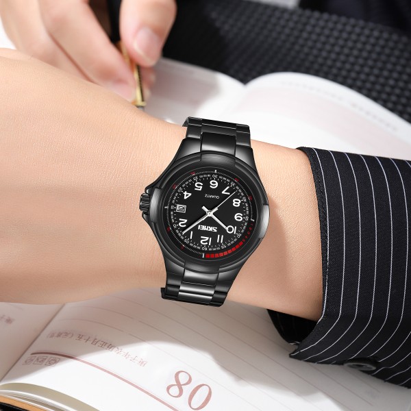 Годинник наручний Skmei 9320BKBK Black-Black