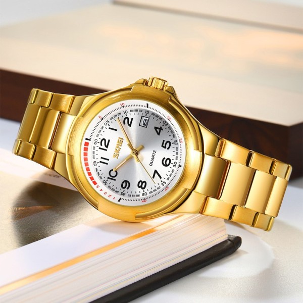 Годинник наручний Skmei 9320GDSI Gold-Silver