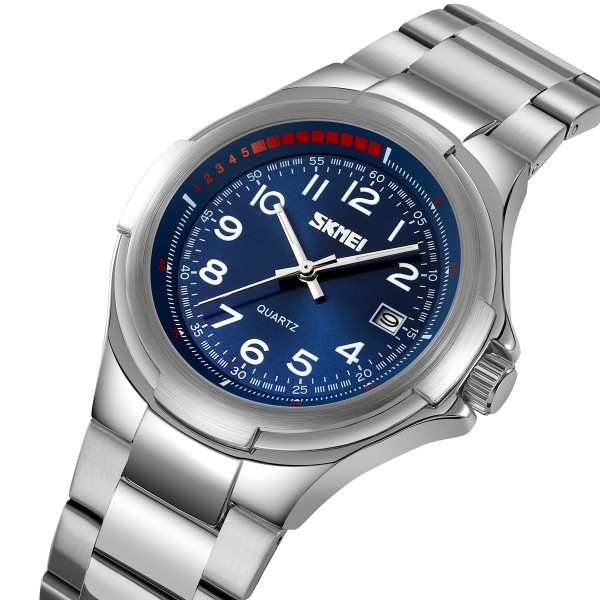 Годинник наручний Skmei 9320SIBU Silver-Blue