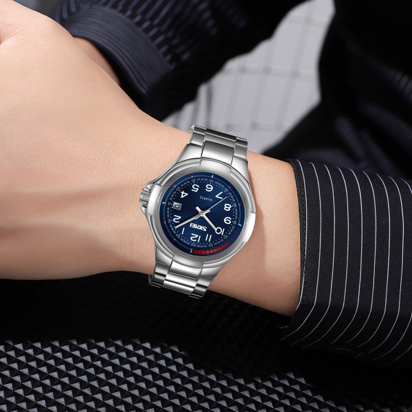 Годинник наручний Skmei 9320SIBU Silver-Blue
