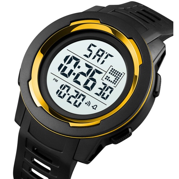 Годинник наручний Skmei 1731GDWT Gold-White