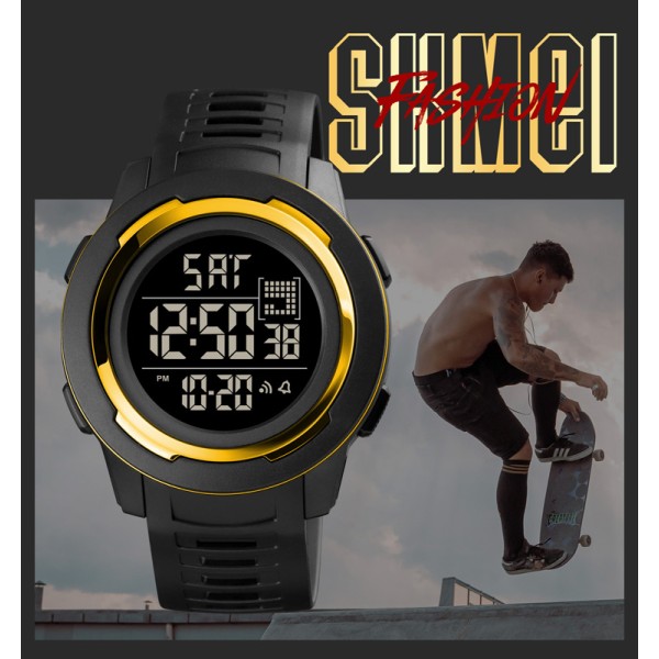 Годинник наручний Skmei 1731GDWT Gold-White