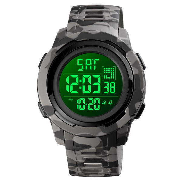 Skmei 1731CMGYBK Camo gray Black STOPPED