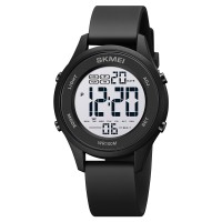 Часы наручные Skmei 1758BKBKWT Black Black White