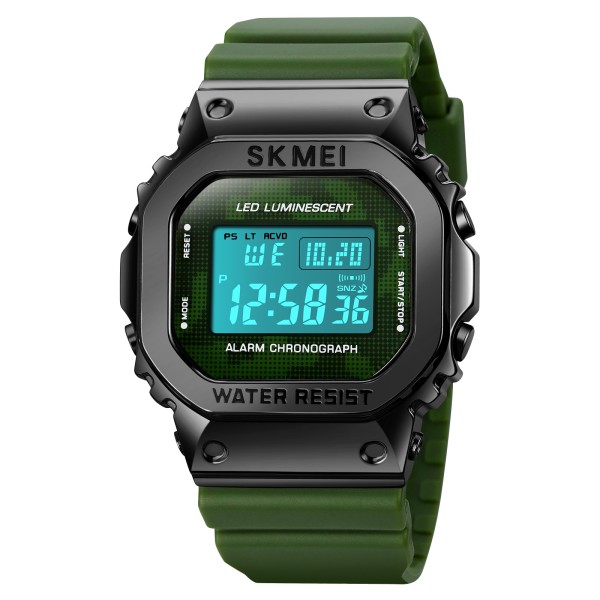 Годинник наручний Skmei 1851AG Army Green