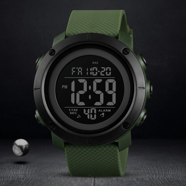 Годинник наручний Skmei 1434AGBK Army Green-Black