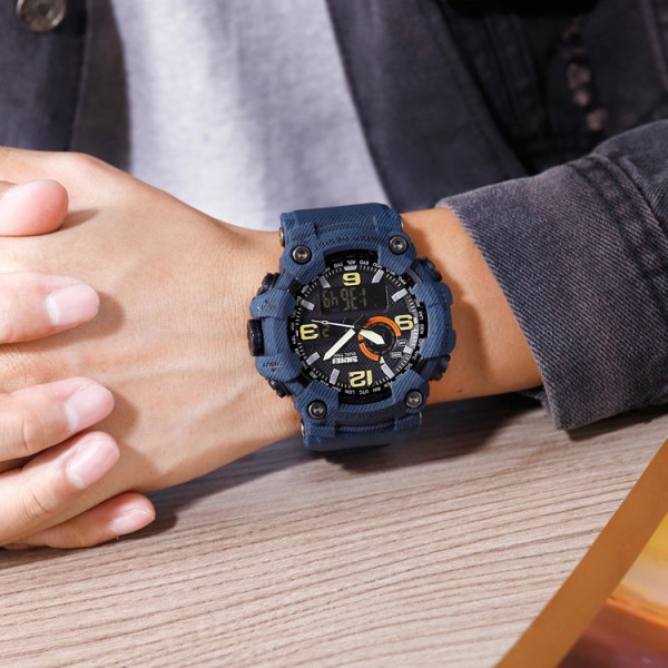 Годинник наручний Skmei 1520DMBU denim blue