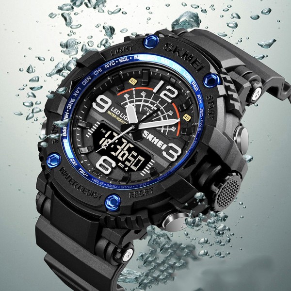 Годинник наручний Skmei 1617BU blue