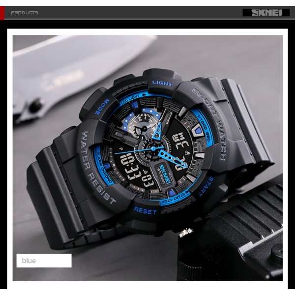 Годинник наручний Skmei 1688BU blue