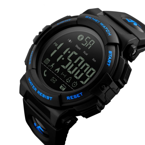 Годинник наручний Skmei 1303BU blue Smart Watch