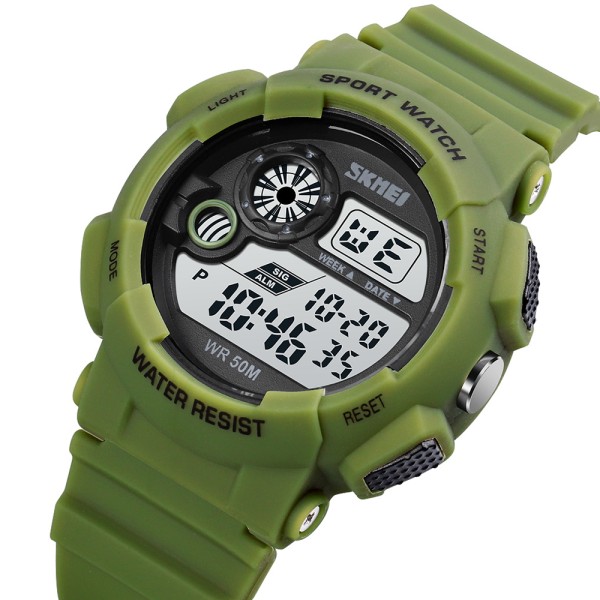Годинник наручний Skmei 1718AG Army Green