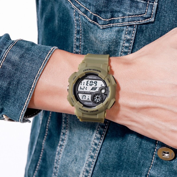 Годинник наручний Skmei 1718AG Army Green