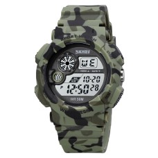 Годинник наручний Skmei 1718CMGN Camo Green