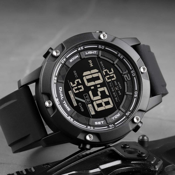 Годинник наручний Skmei 1762BK All Black