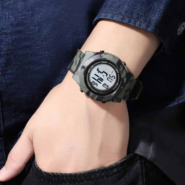 Годинник наручний Skmei 1772CMGNWT Camo Green-White