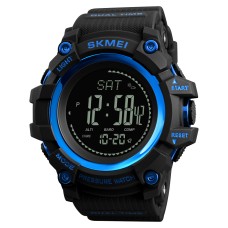 Годинник наручний Skmei 1358 Black-Blue Smart Watch Compass