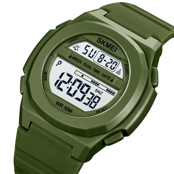Годинник наручний Skmei 1821AG Army Green