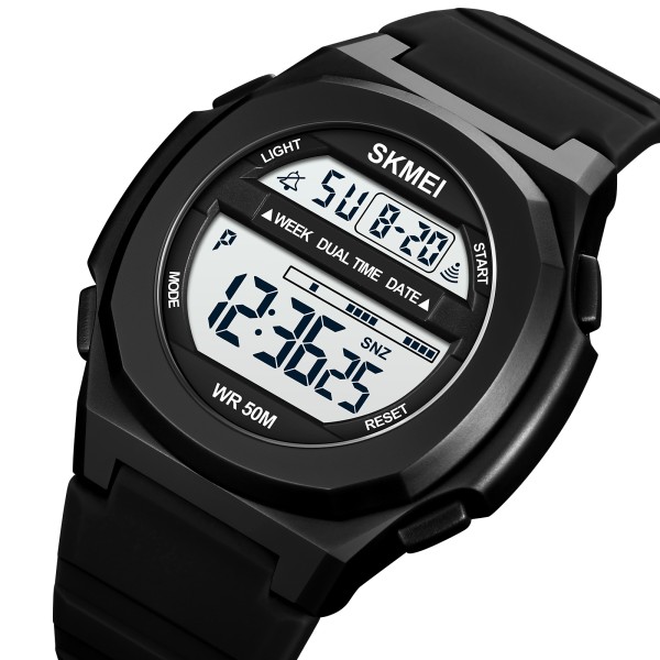 Годинник наручний Skmei 1821BKWT Black-White