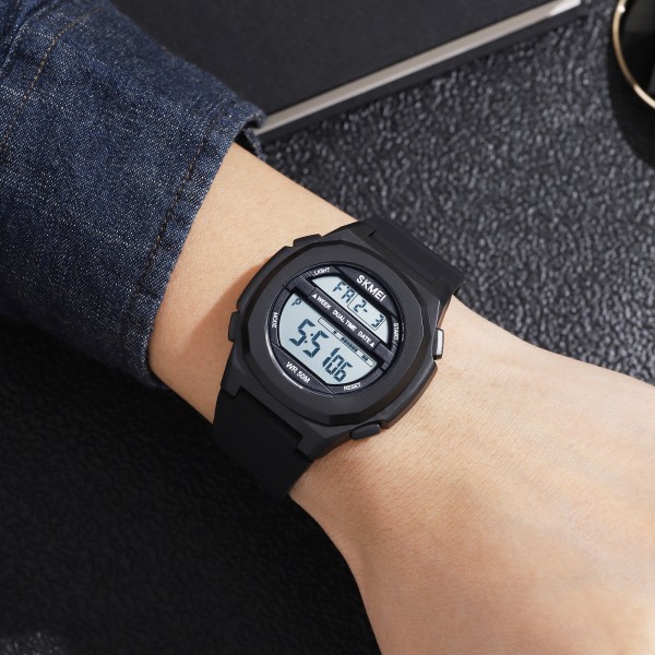 Годинник наручний Skmei 1821BKWT Black-White
