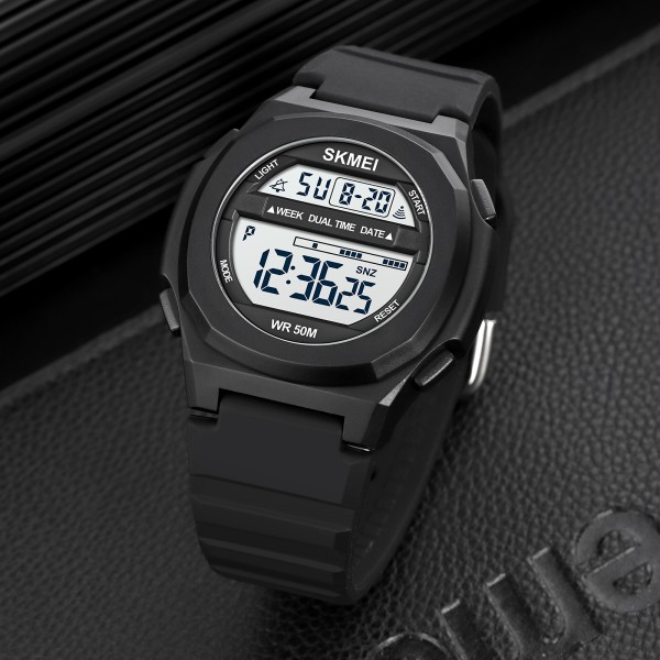 Годинник наручний Skmei 1821BKWT Black-White