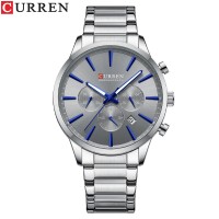 Годинник наручний Curren 8435 Silver-Grey