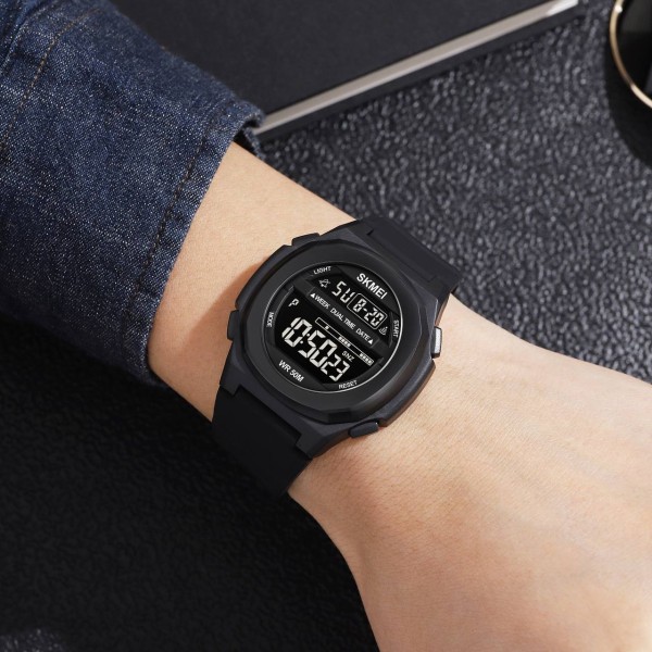 Годинник наручний Skmei 1821BKBK All Black