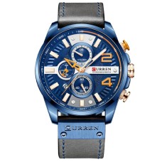 Годинник наручний Curren 8393 Blue
