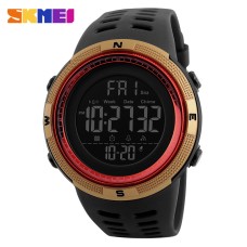 Годинник наручний Skmei 1251GDRD Black-Gold-Red