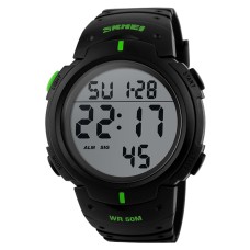 Годинник наручний Skmei 1068GN Black-Green
