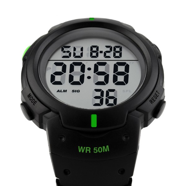 Годинник наручний Skmei 1068GN Black-Green