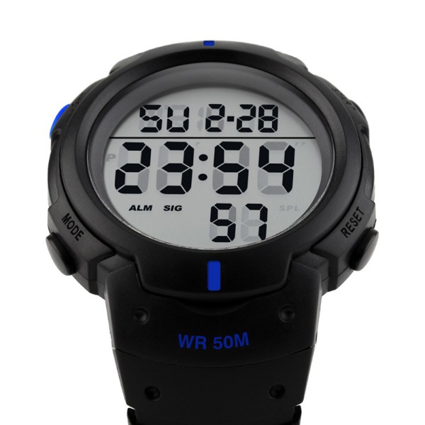Годинник наручний Skmei 1068BU Black-Blue