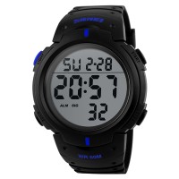 Годинник наручний Skmei 1068BU Black-Blue