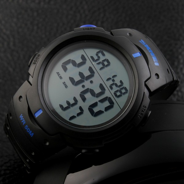 Годинник наручний Skmei 1068BU Black-Blue