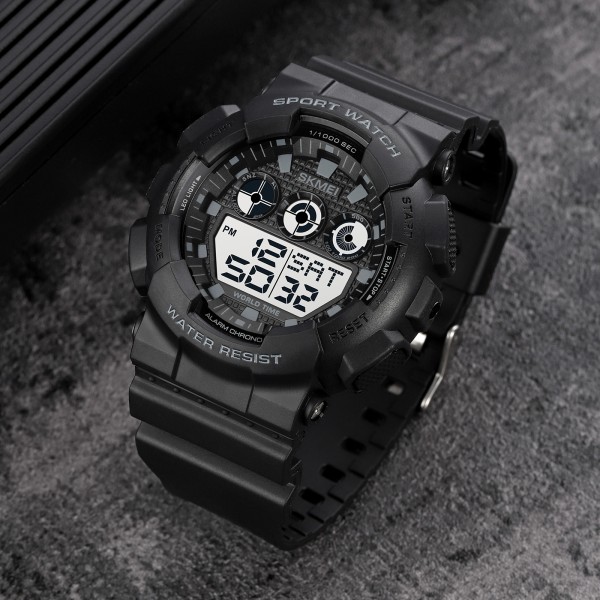 Годинник наручний Skmei 1857BKWT Black-White