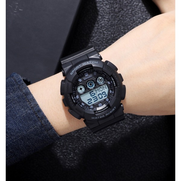 Годинник наручний Skmei 1857BKWT Black-White