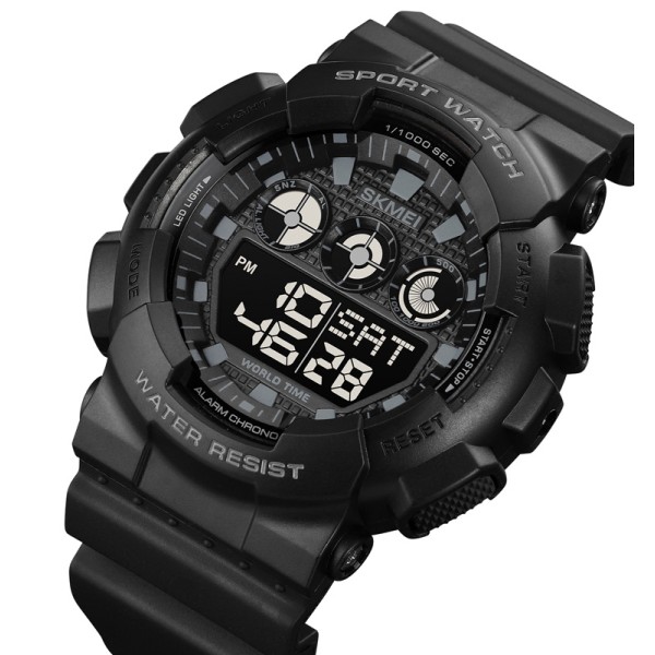 Годинник наручний Skmei 1857BKBK All Black