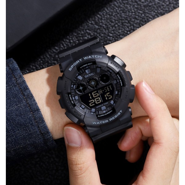 Годинник наручний Skmei 1857BKBK All Black