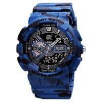 Годинник наручний Skmei 1688CMBU Camo Blue