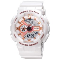 Годинник наручний Skmei 1834WT White-Gold