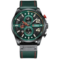 Годинник наручний Curren 8393 Green