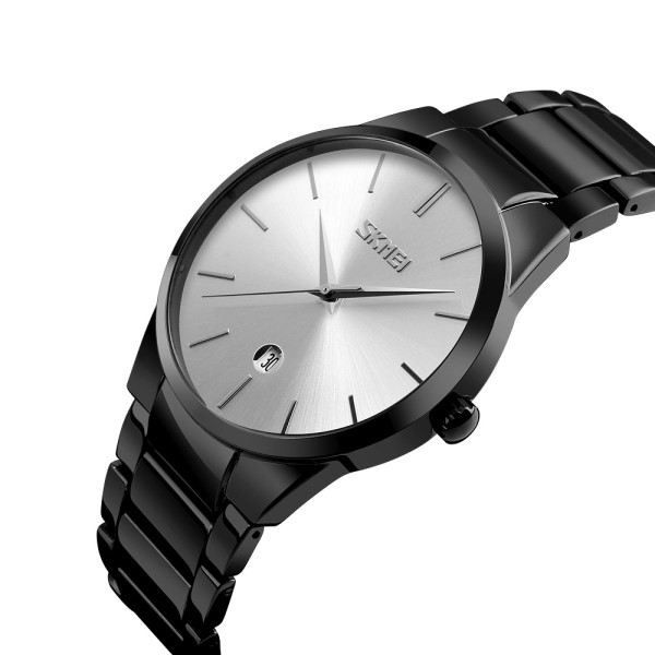 Годинник наручний Skmei 9140BKSI Black-Silver