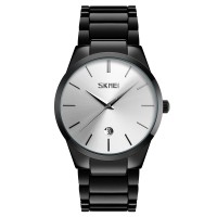 Годинник наручний Skmei 9140BKSI Black-Silver