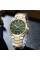 Годинник наручний Curren 8439 Silver-Gold-Green