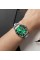 Годинник наручний Skmei 1779SIGN Silver-Green STOPPED