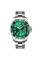 Годинник наручний Skmei 1779SIGN Silver-Green STOPPED
